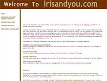 Tablet Screenshot of irisandyou.com